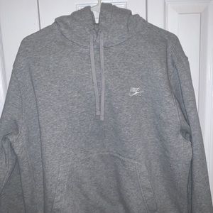 grey nike hoodie